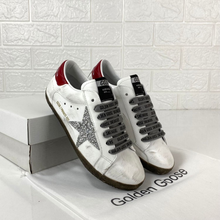 GOLDEN GOOSE SUPER STAR NEW RED